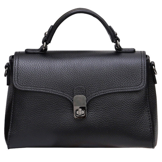 First Layer Cowhide Casual Handheld Versatile Crossbody Bag
