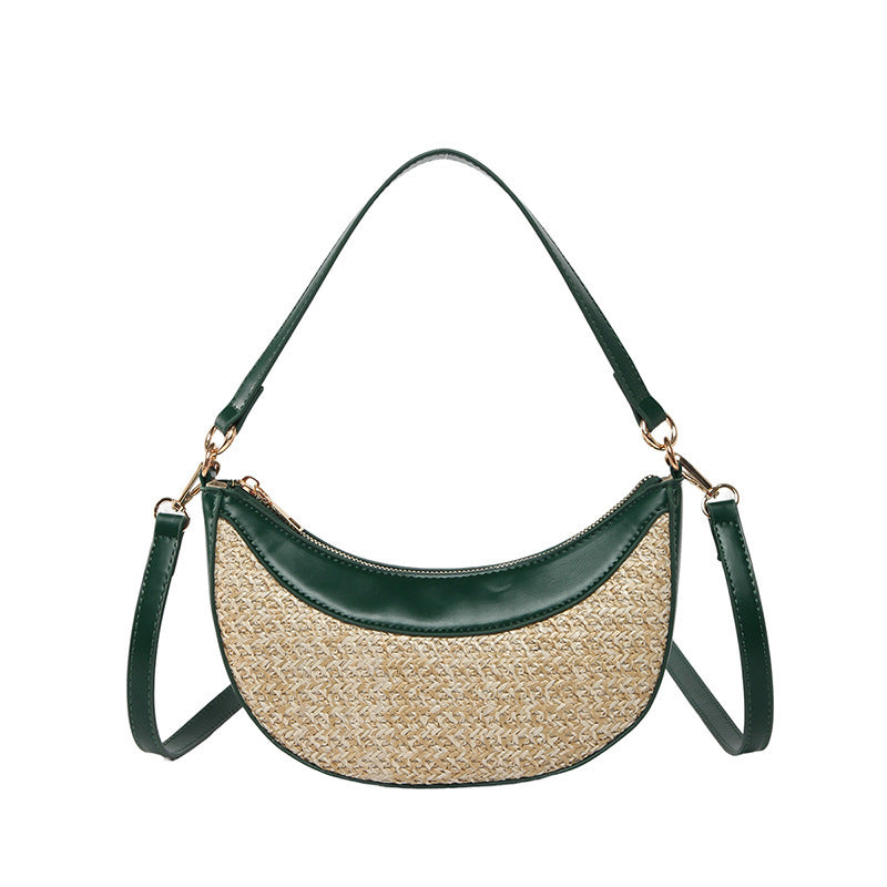 High-grade Straw Special-interest Design Shoulder Bag