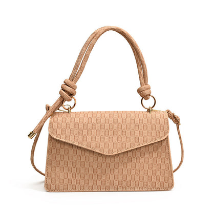 Solid Color Women's One Shoulder Fashion Handbag