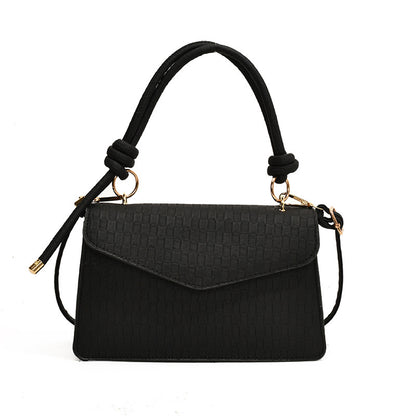 Solid Color Women's One Shoulder Fashion Handbag