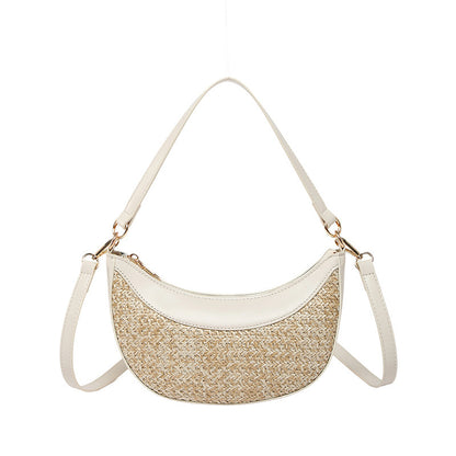 High-grade Straw Special-interest Design Shoulder Bag