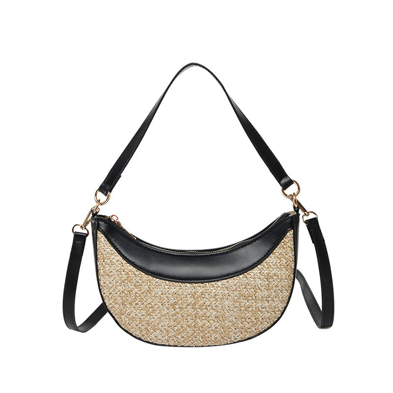 High-grade Straw Special-interest Design Shoulder Bag