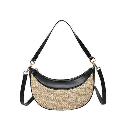 High-grade Straw Special-interest Design Shoulder Bag